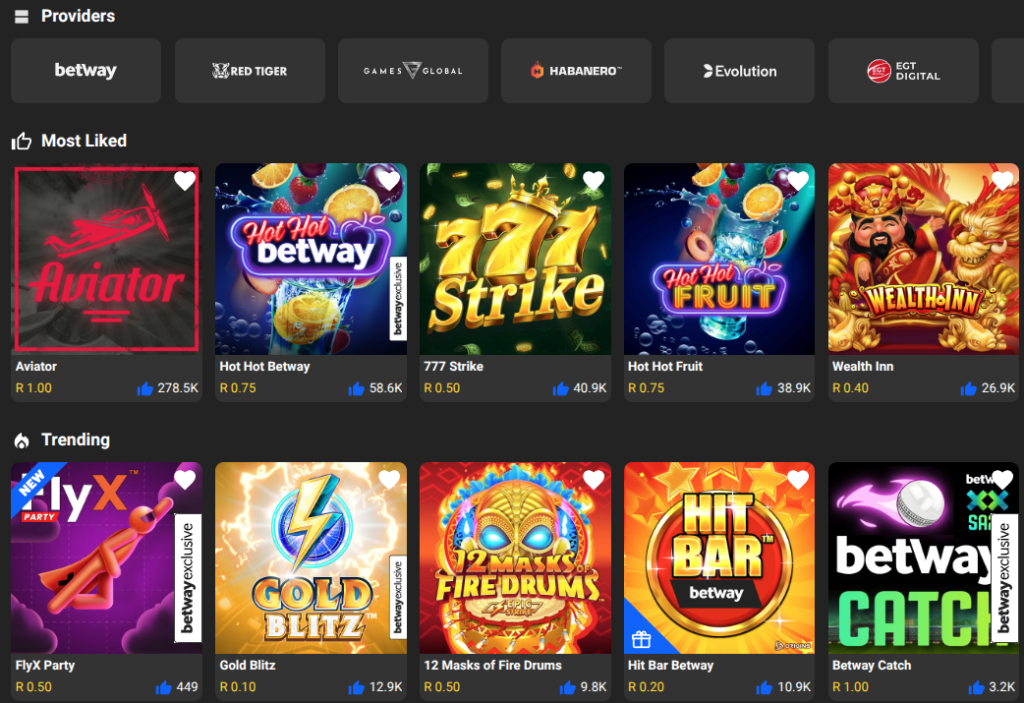 Slots and instant games