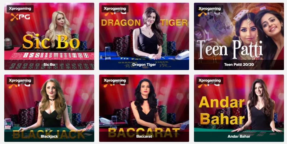 Tusk Casino Live Dealer Games