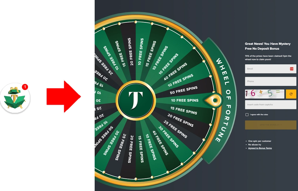 Tusk Casino No-Deposit Bonus