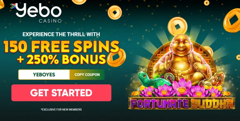 Yebo Casino Welcome Bonus