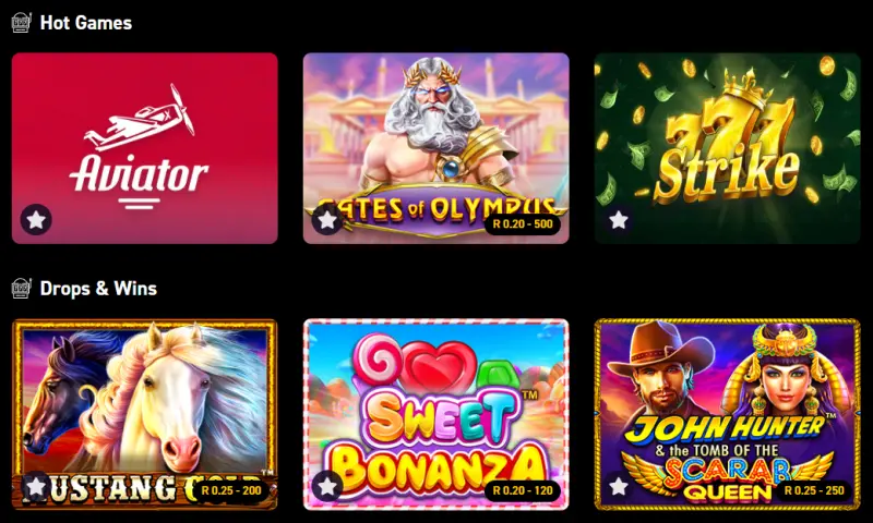 Playa Bets Casino Games