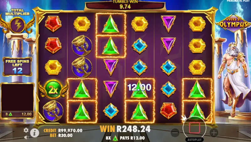 Free spins feature in progress