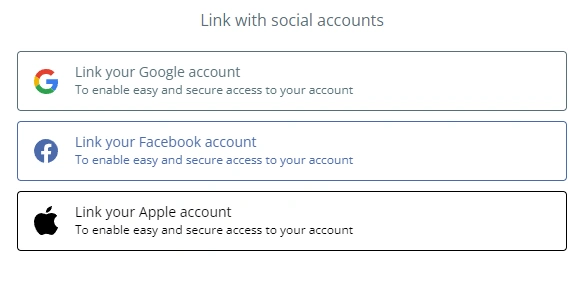 Ling with social accounts