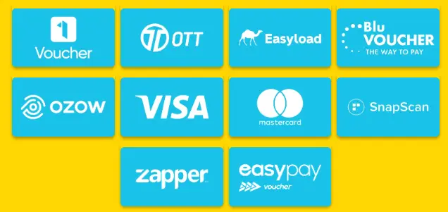 EasyBet supported payment methods