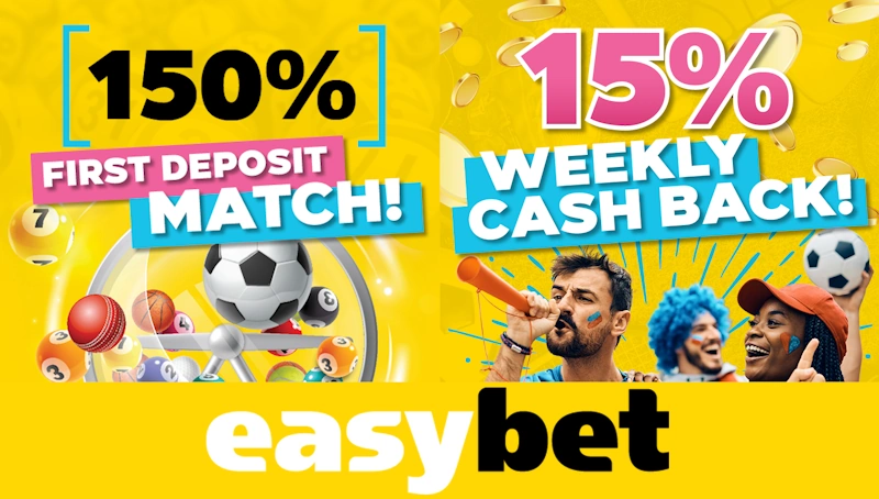EasyBet welcome bonus