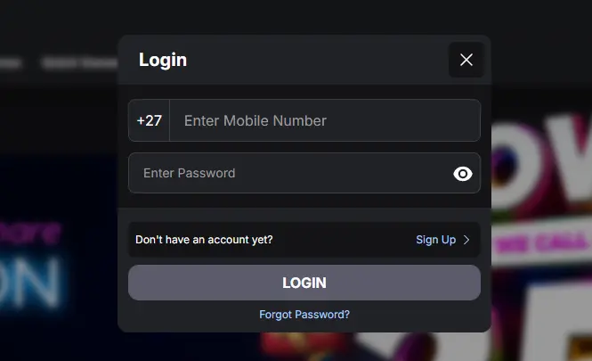Jackpot City Casino South Africa login