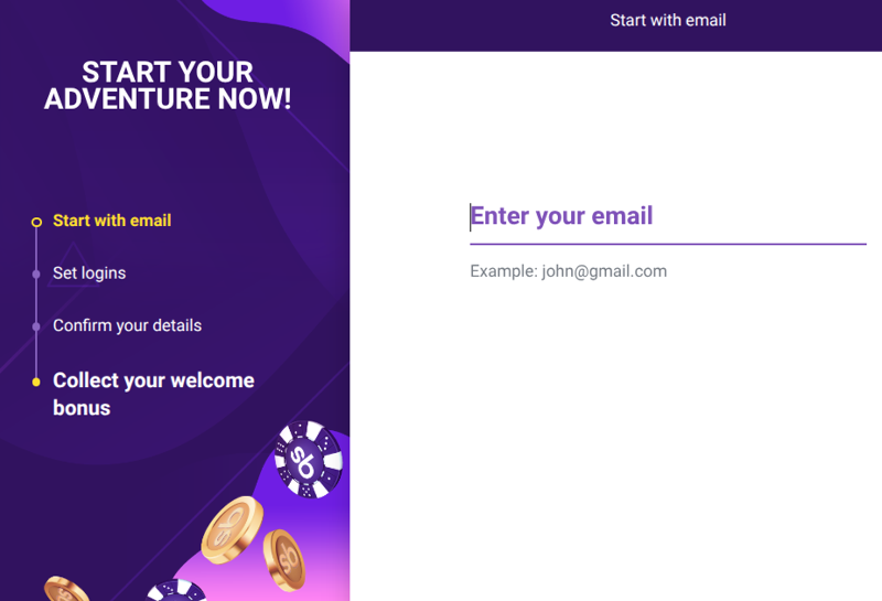 Register your Slotbox account