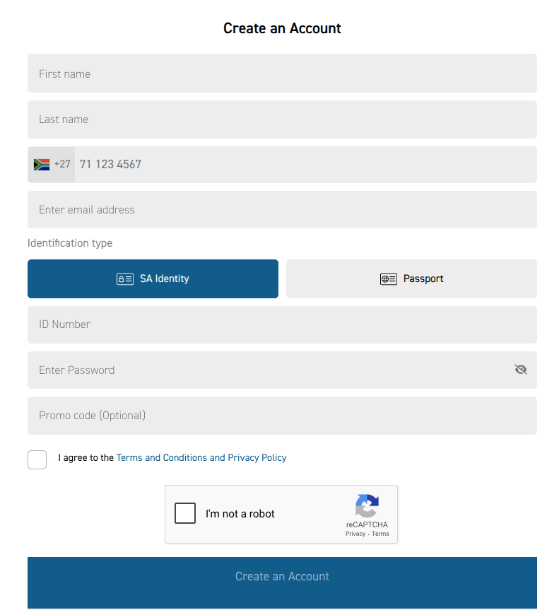 Register your SoccerShop account now!